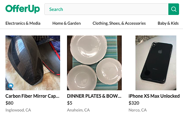 make money as a stay at home mom with selling on offerup