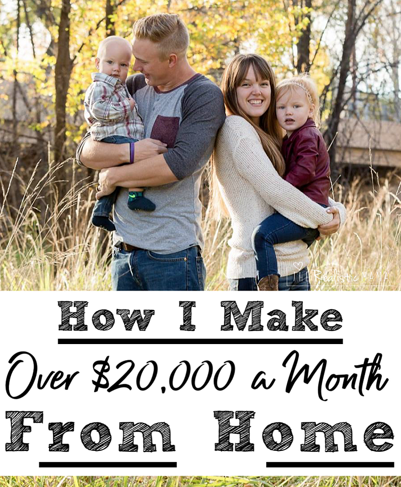 mom blog that make $20k a month in revenue